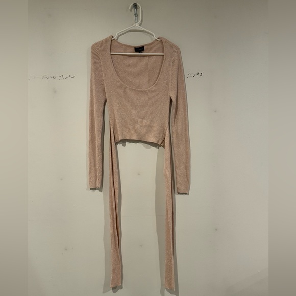 Majorelle Bicoastal Sweater in Blush - Picture 7 of 10